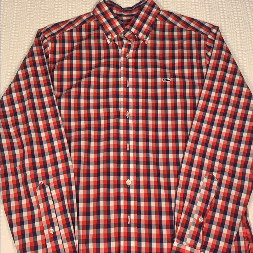 Slim Fit Vineyard Vines Whale Shirt